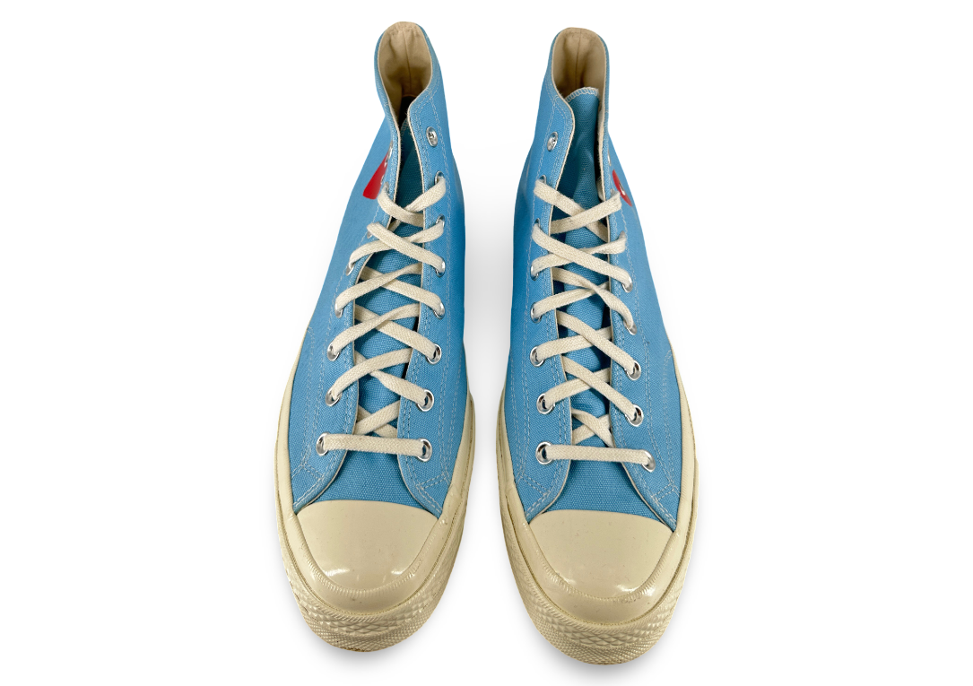 Converse Chuck Taylor All Star 70 Hi Comme des Garcons PLAY Bright Blue