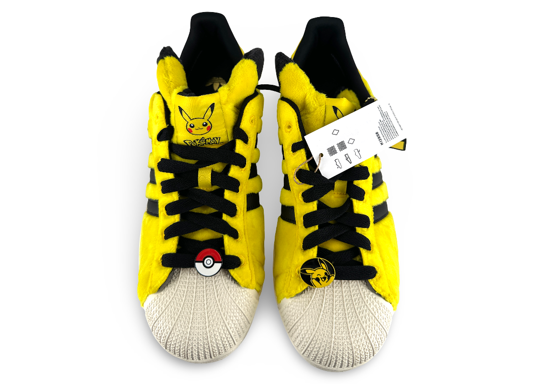 adidas Superstar Pokmon Pikachu Yellow