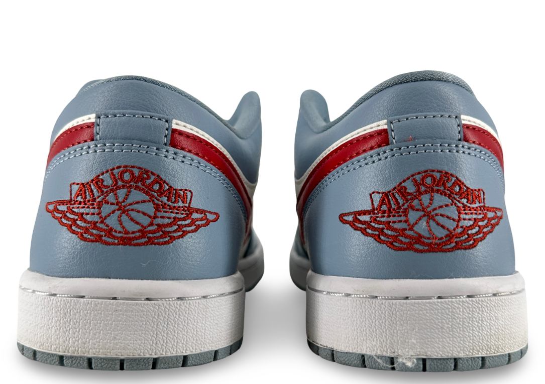 Jordan 1 Low Blue Whisper Dune Red (Women's)