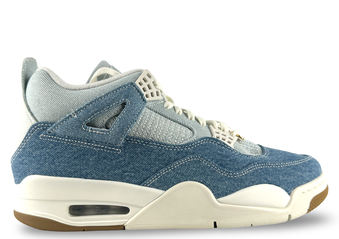 Jordan 4 Retro TEX Denim Worn Blue (Women's)