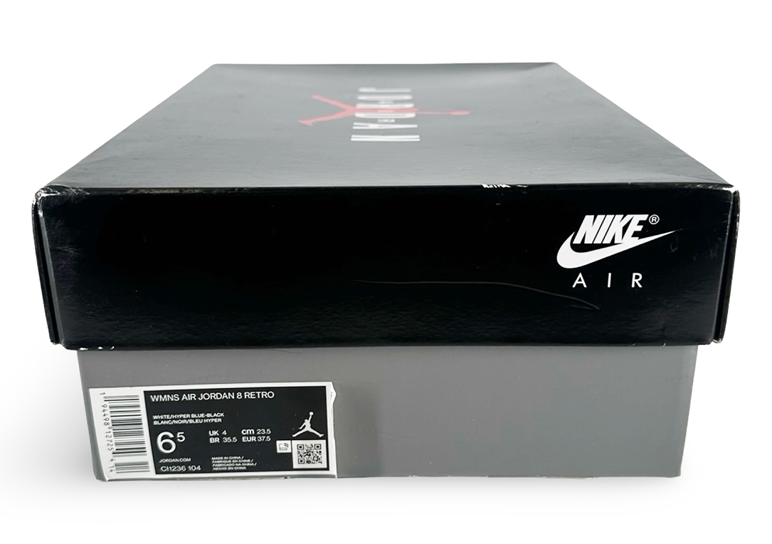 Jordan 8 Retro White Burgundy (Women's)