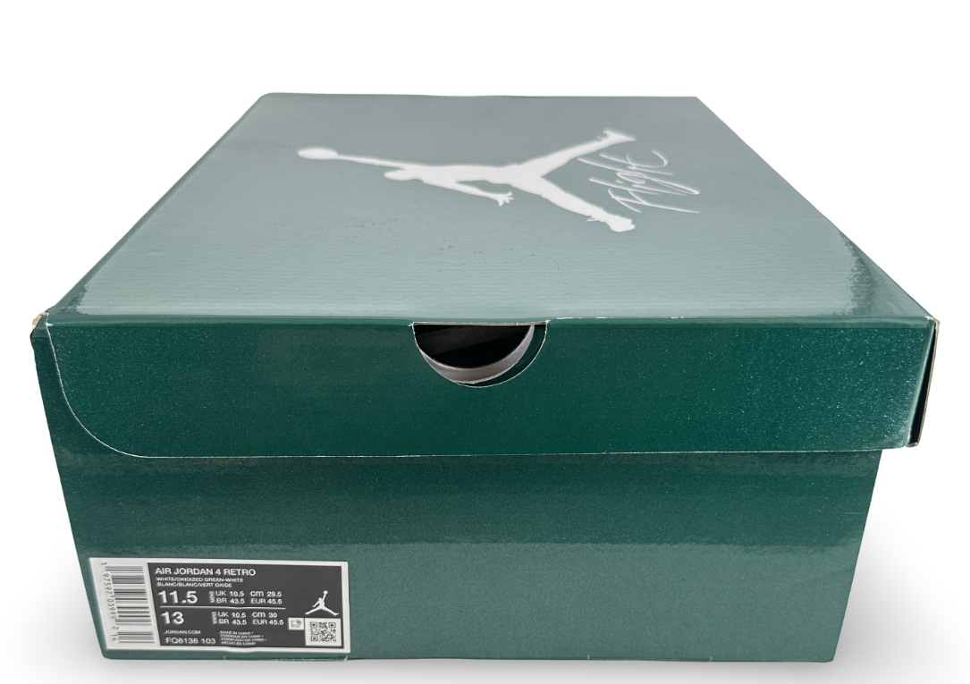 Jordan 4 Retro Oxidized Green