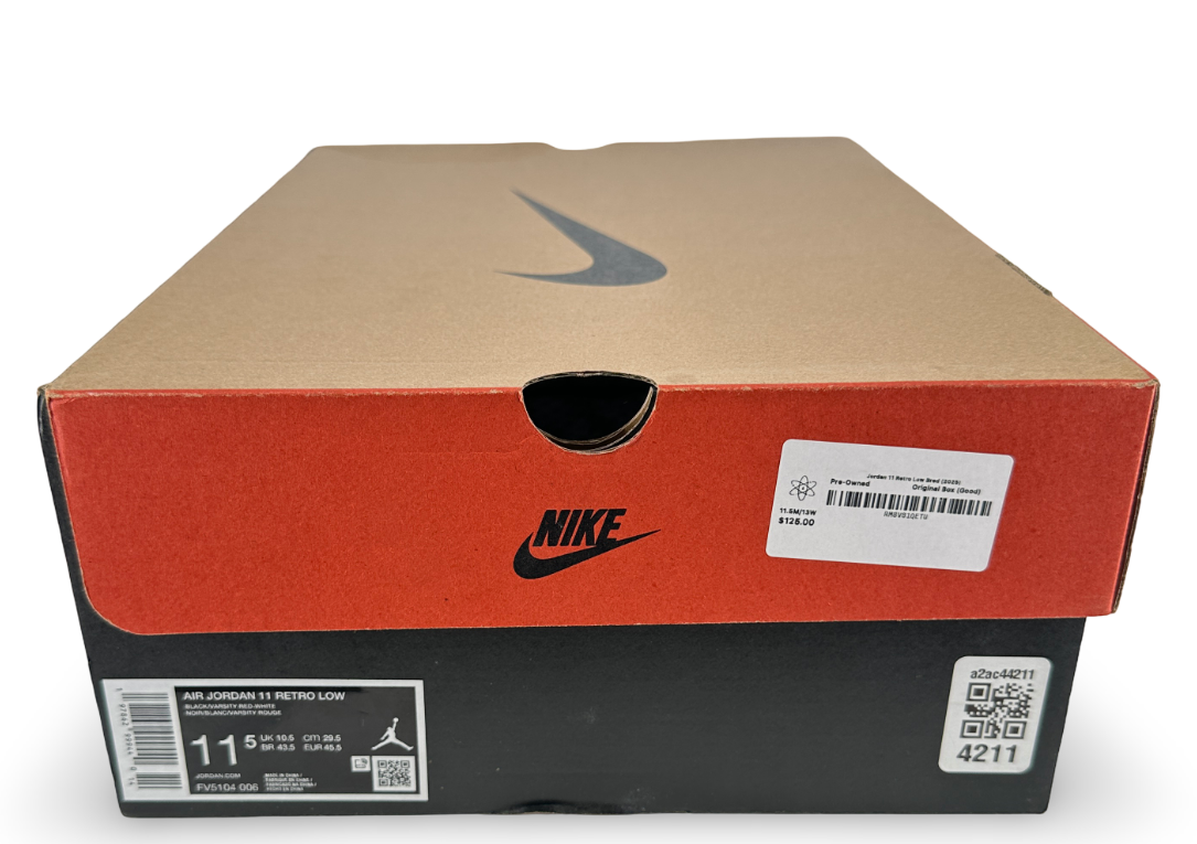 Jordan 11 Retro Low Bred (2025)