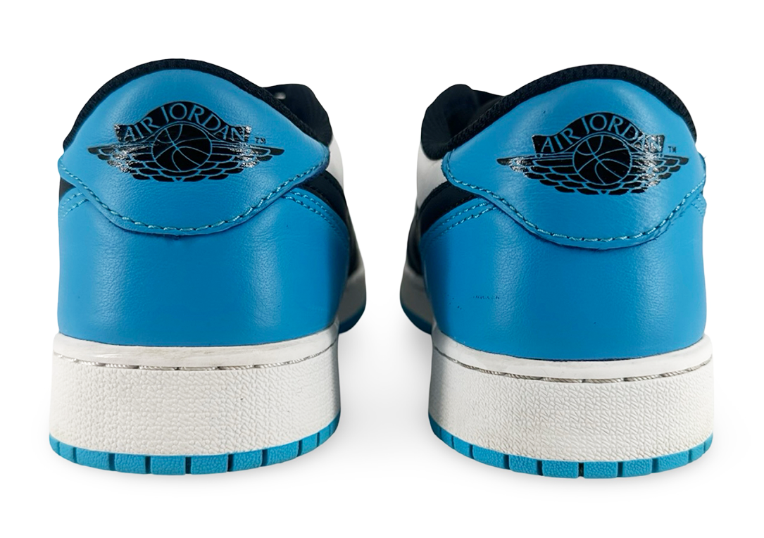 Jordan 1 Retro Low OG Black Dark Powder Blue (GS)