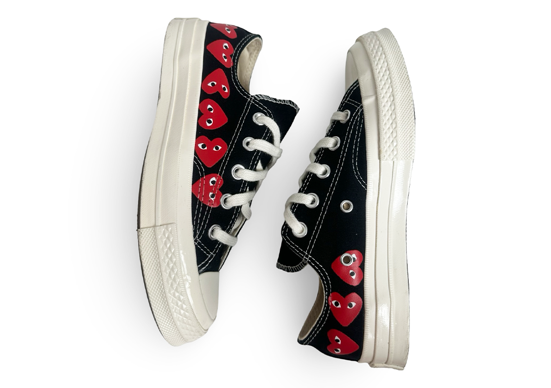 Converse Chuck Taylor All-Star 70 Low CDG Play Black (2022)