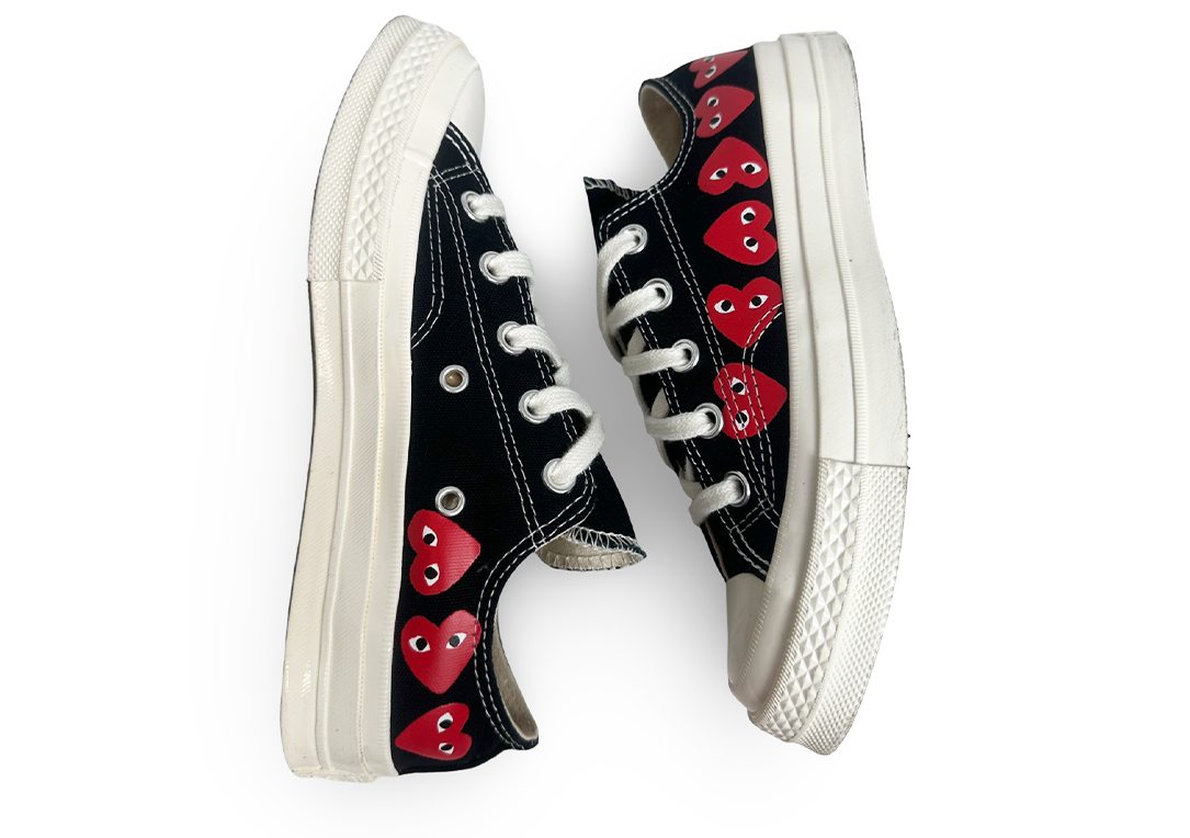 Converse Chuck Taylor All-Star 70 Low CDG Play Black (2022)