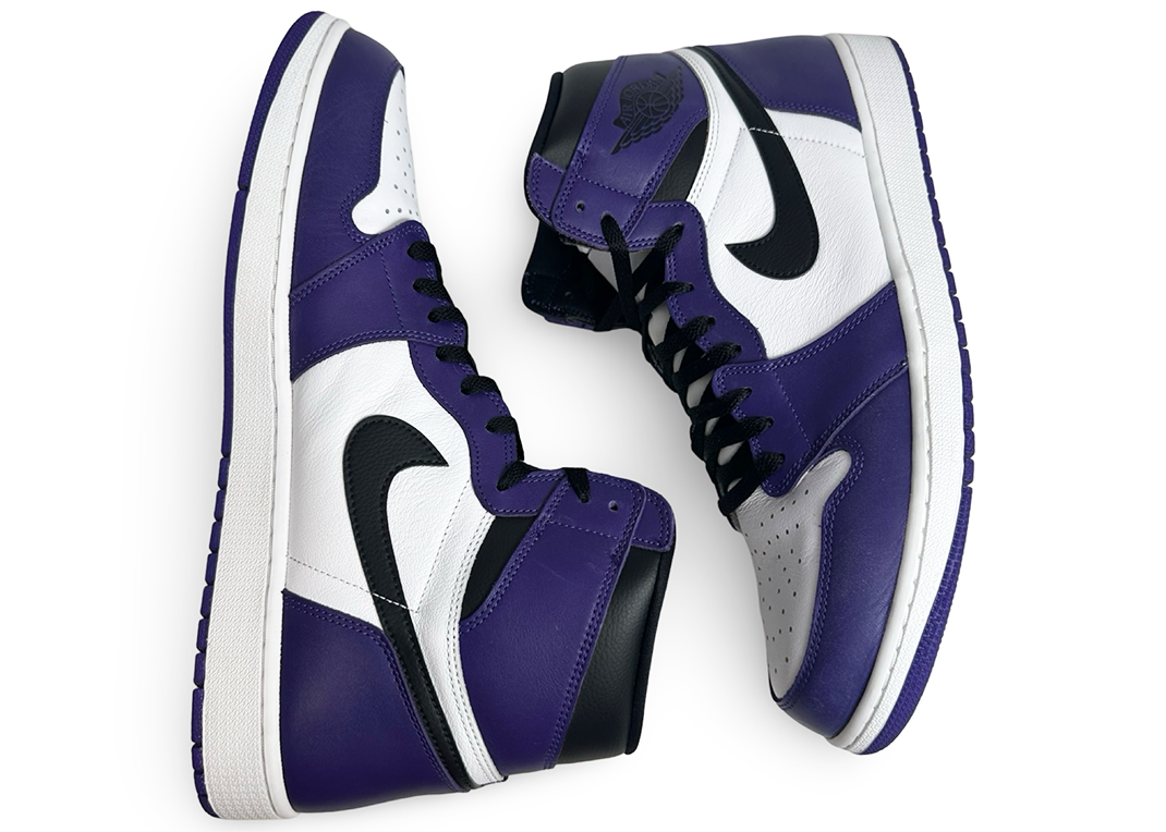 Jordan 1 Retro High Court Purple White