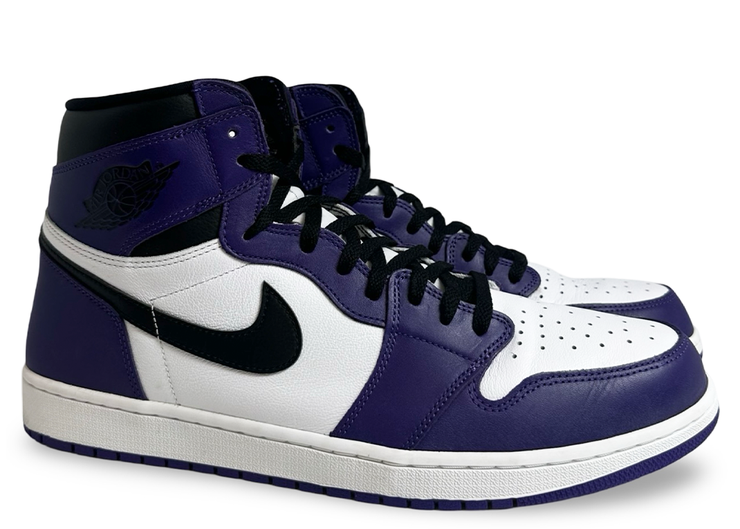 Jordan 1 Retro High Court Purple White