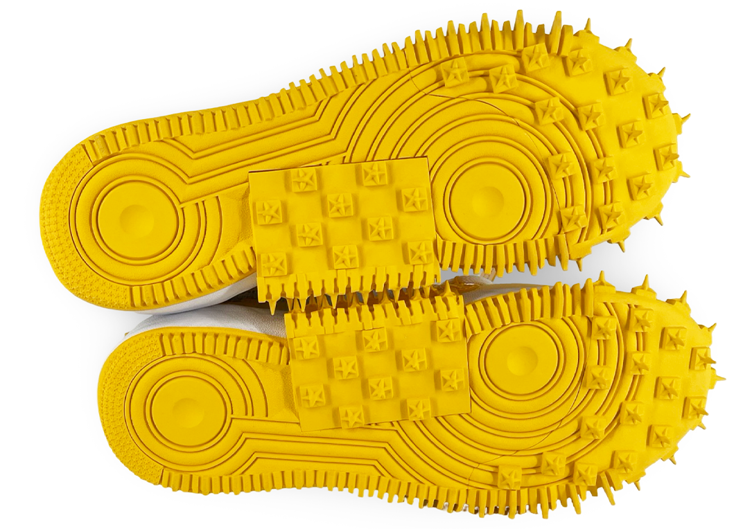 Nike Air Force 1 Mid SP Off-White Varsity Maize