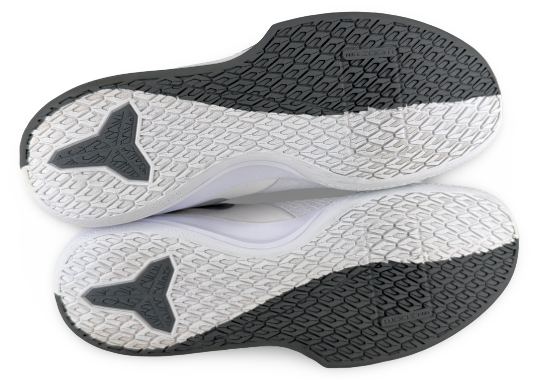 Nike Mamba Fury Black White Smoke Grey