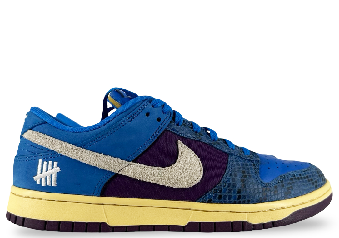 Nike Dunk Low Undefeated 5 On It Dunk vs. AF1