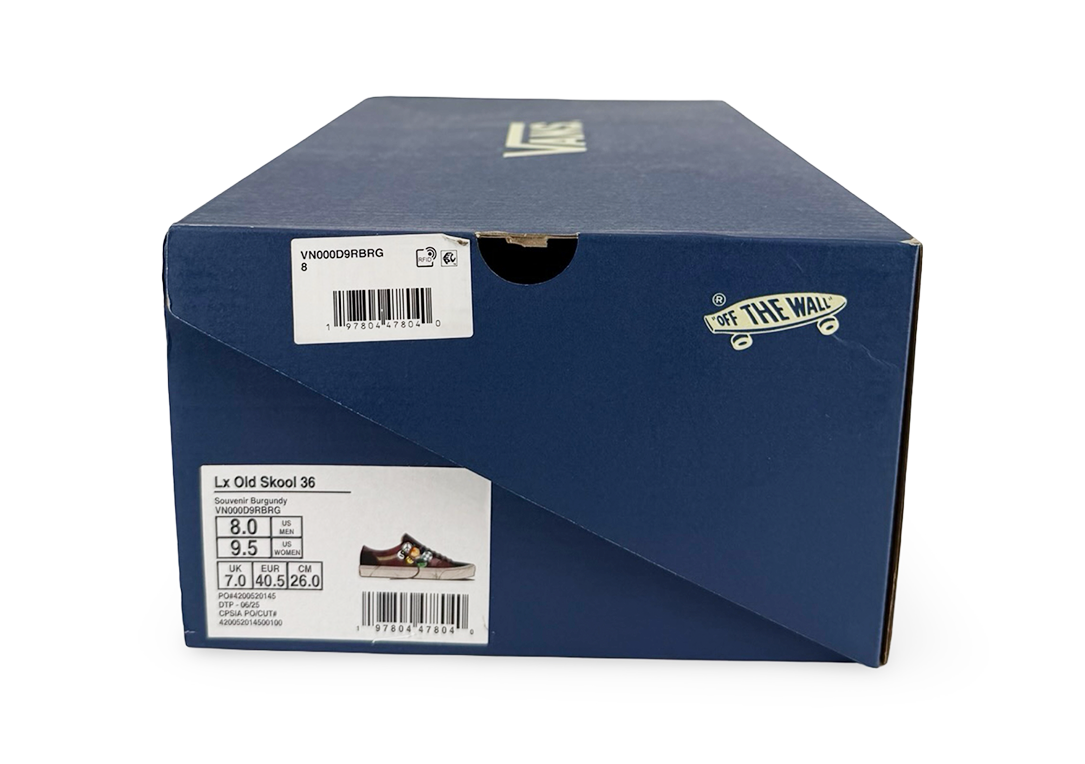 Vans Old Skool 36 LX Souvenir Burgundy