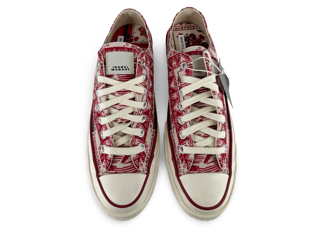 Converse Chuck 70 Low Isabel Marant Vanilla Ice Red