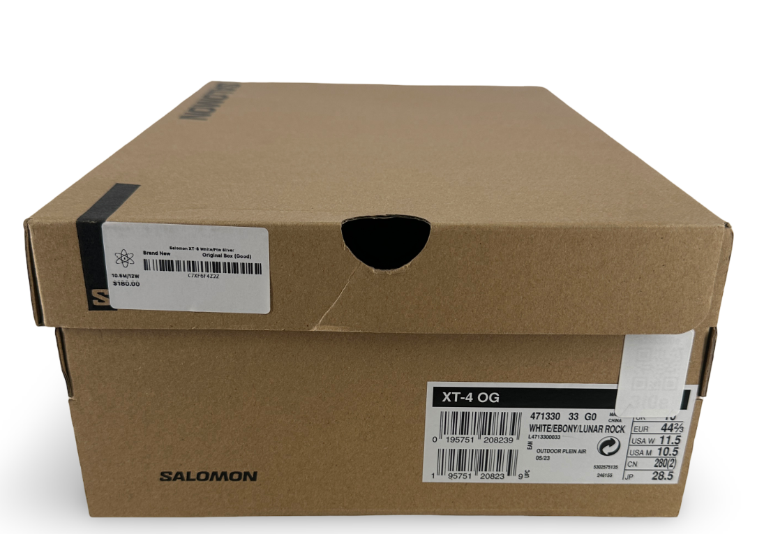 Salomon XT-4 OG White Lunar Rock