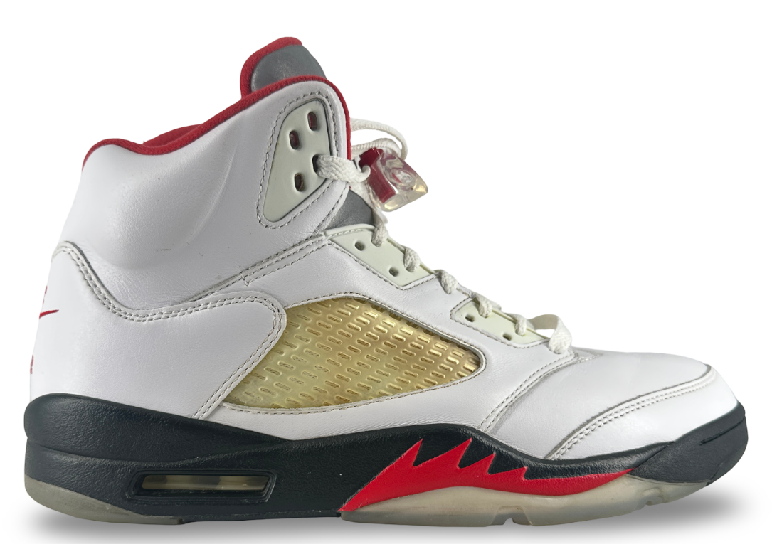 Jordan 5 Retro Fire Red Silver Tongue (2020)