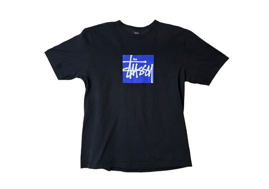 Stussy Stock Box Tee 'Black'