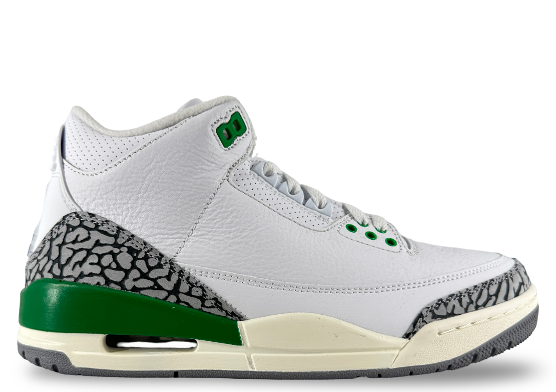Jordan 3 Retro Lucky Green (Women's)