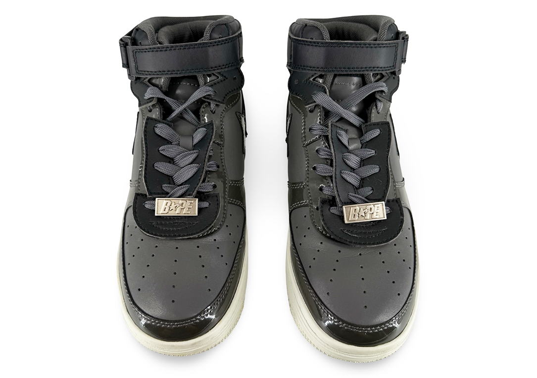 Bapesta Mid M2 'Black White'