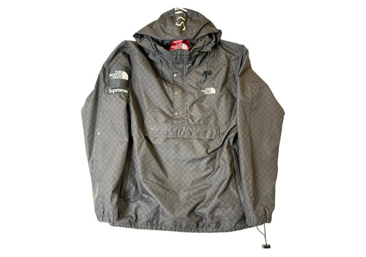 2011 Supreme x The North Face Checkcered Pullover Black