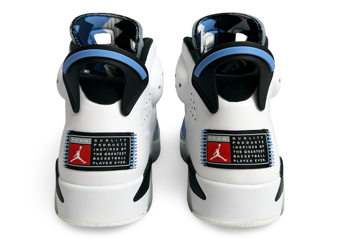 Jordan 6 Retro UNC White