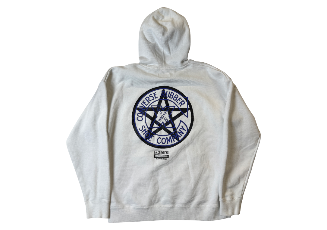 Neighborhood x Converse Hoodie White