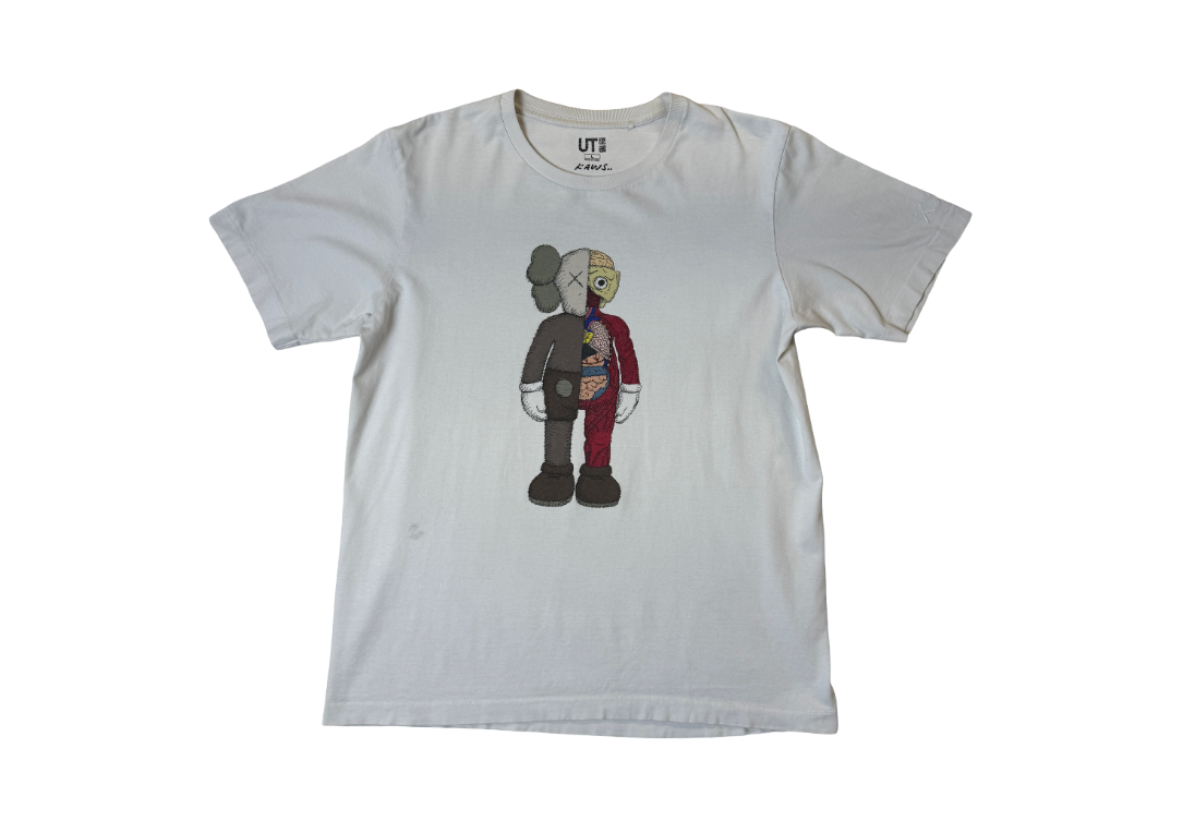 KAWS x Uniqlo Flayed Tee (US Sizing) White