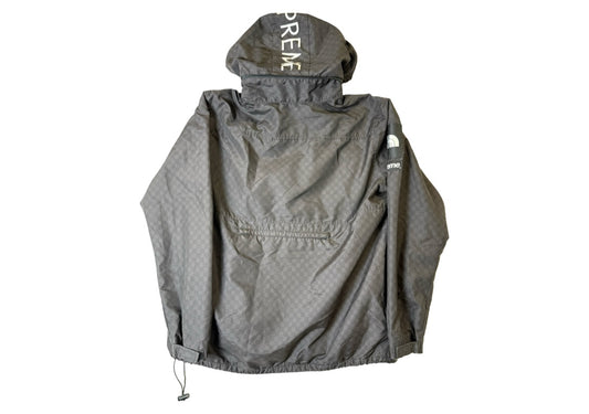 2011 Supreme x The North Face Checkcered Pullover Black