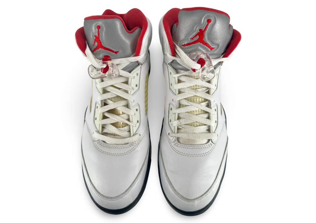 Jordan 5 Retro Fire Red Silver Tongue (2020)