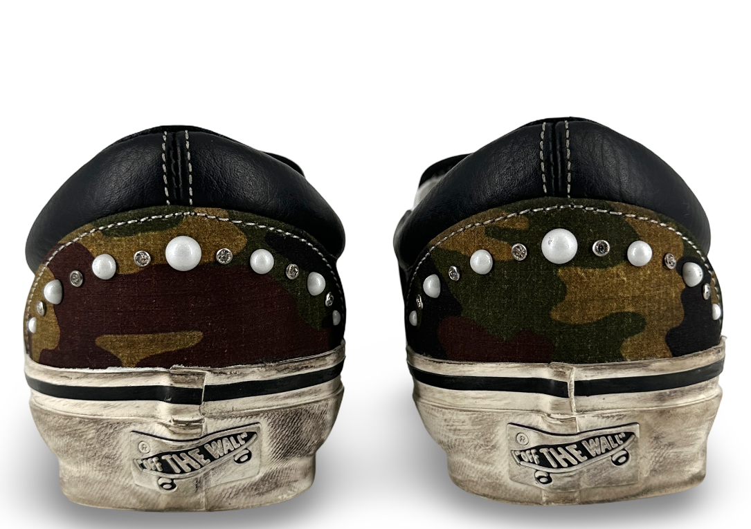 Vans LX Classic Slip-On 98 Pearlized Pack Camo Black