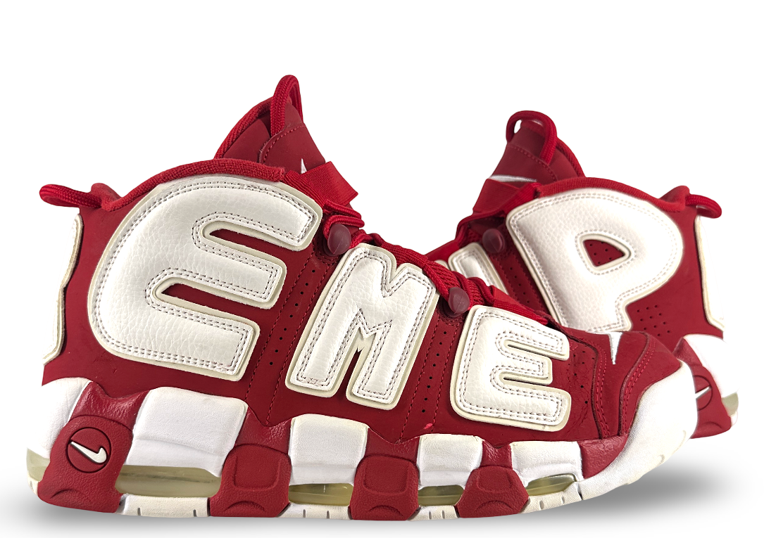 Nike Air More Uptempo Supreme Suptempo Red