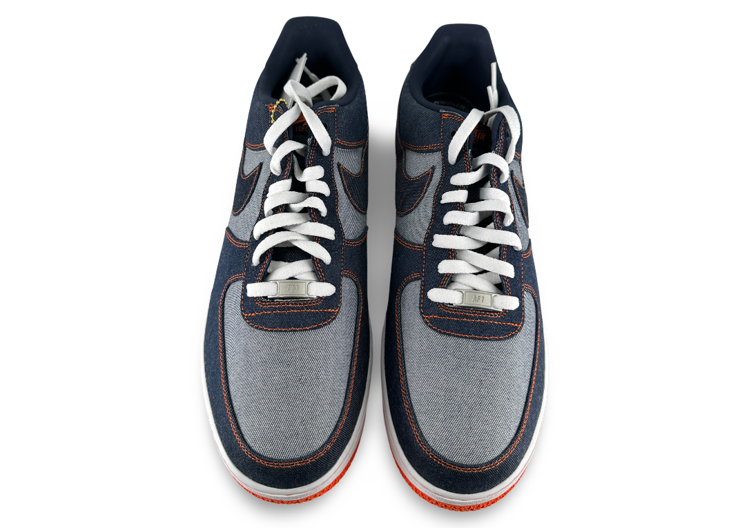 Nike Air Force 1 Low Protro Kobe Bryant Denim Obsidian Safety Orange