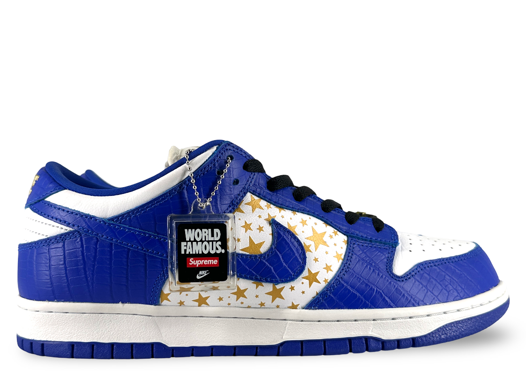 Nike SB Dunk Low Supreme Stars Hyper Royal (2021)