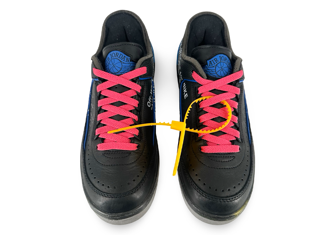 Jordan 2 Retro Low SP Off-White Black Blue