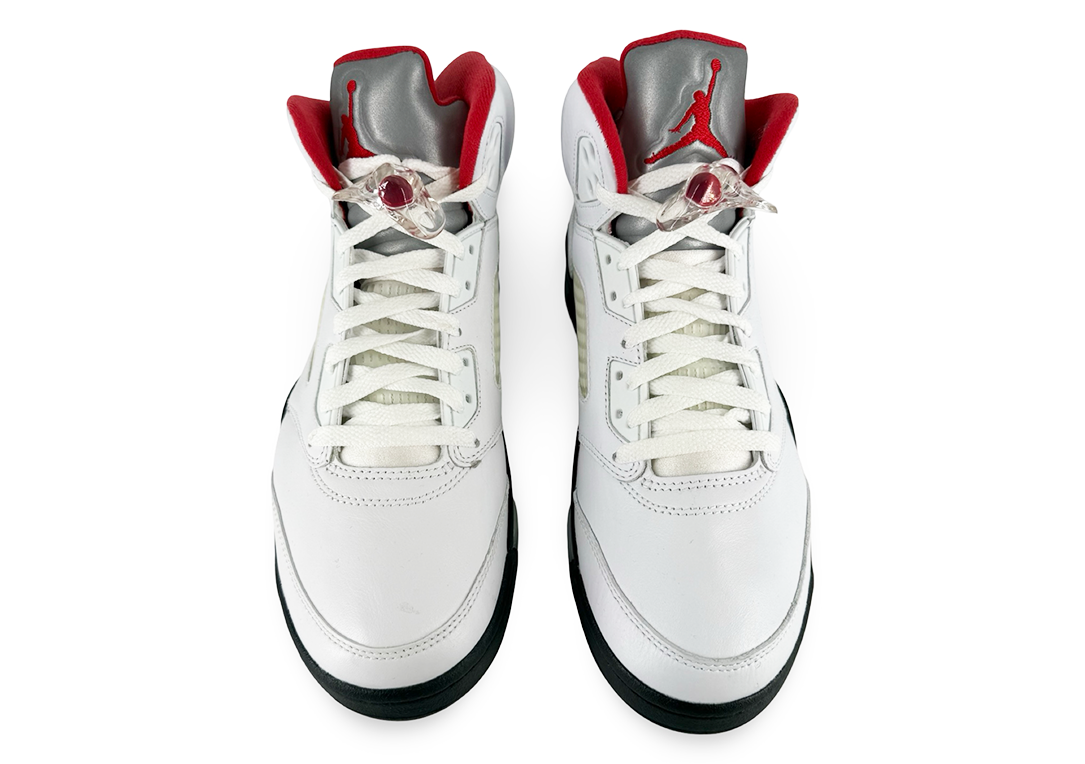 Jordan 5 Retro Fire Red Silver Tongue (2020)