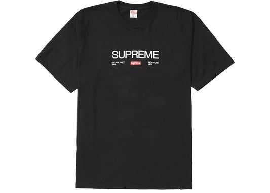 Supreme Est. 1994 Tee Black