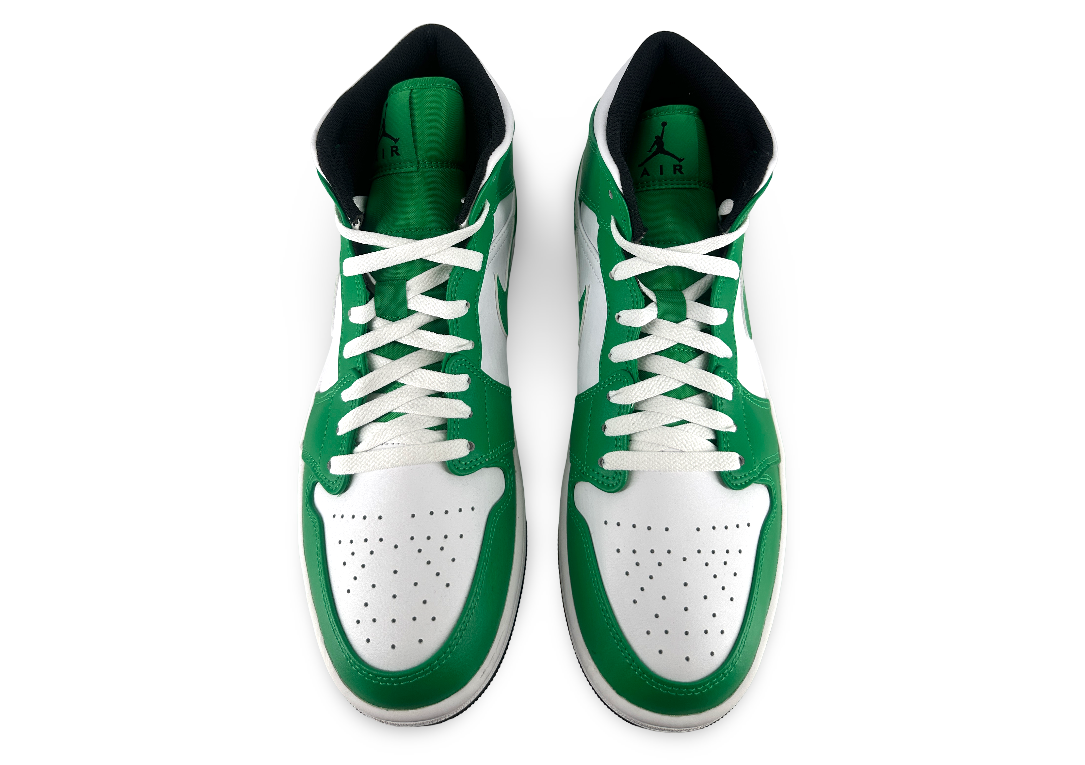 Jordan 1 Mid Lucky Green