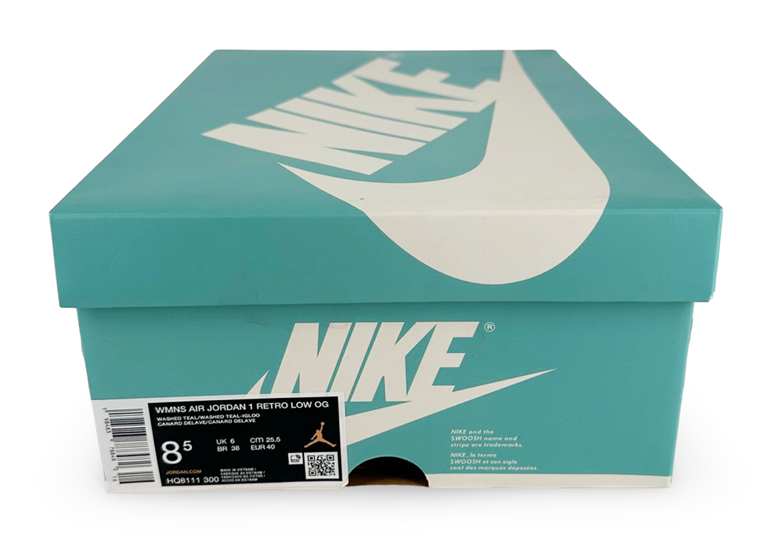 Jordan 1 Retro Low OG Washed Teal (Women's)