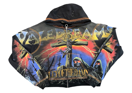 Vale Forever Damned Big Zip Up 'Black'
