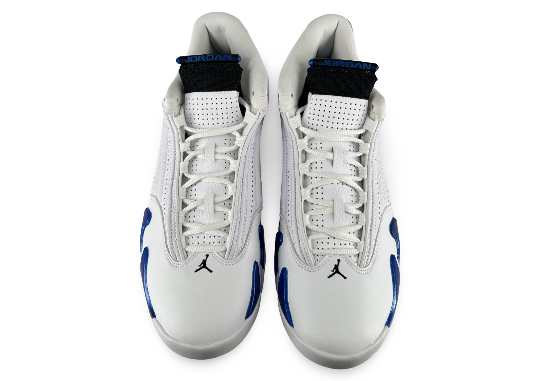 Jordan 14 Retro White Hyper Royal
