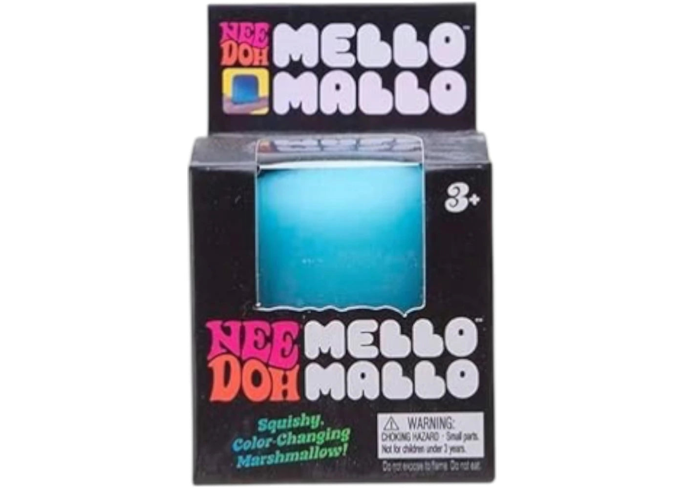 NeeDoh Mello Mallo Squishy Fidget Toy Blue