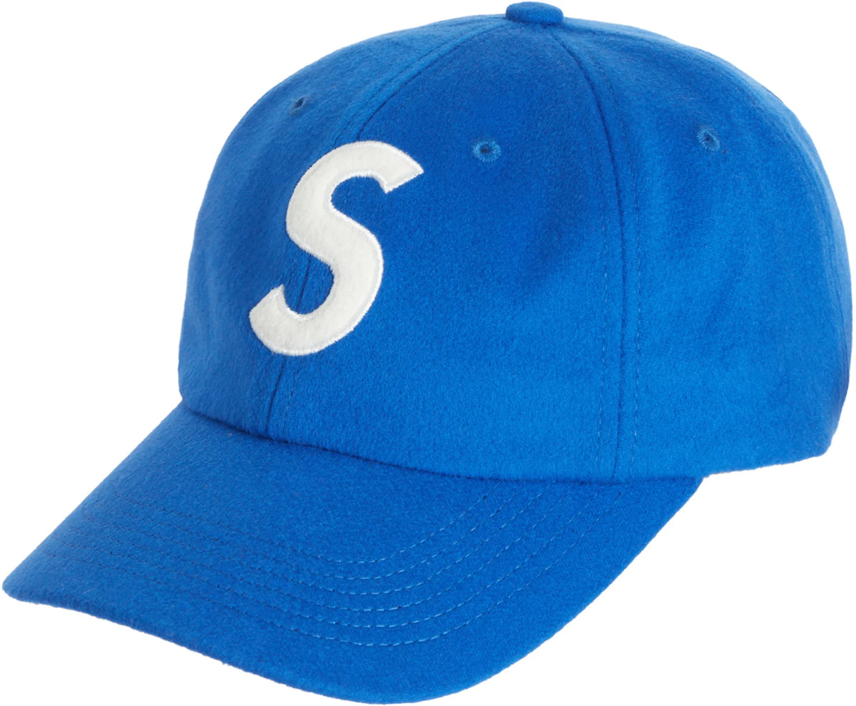 Supreme Wool S Logo 6 Panel (FW21) Blue