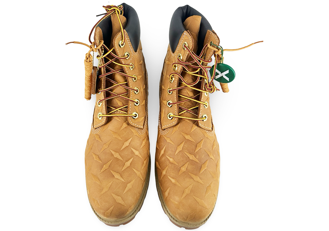 Timberland 6" Premium Waterproof Boot Supreme Diamond Plate Wheat