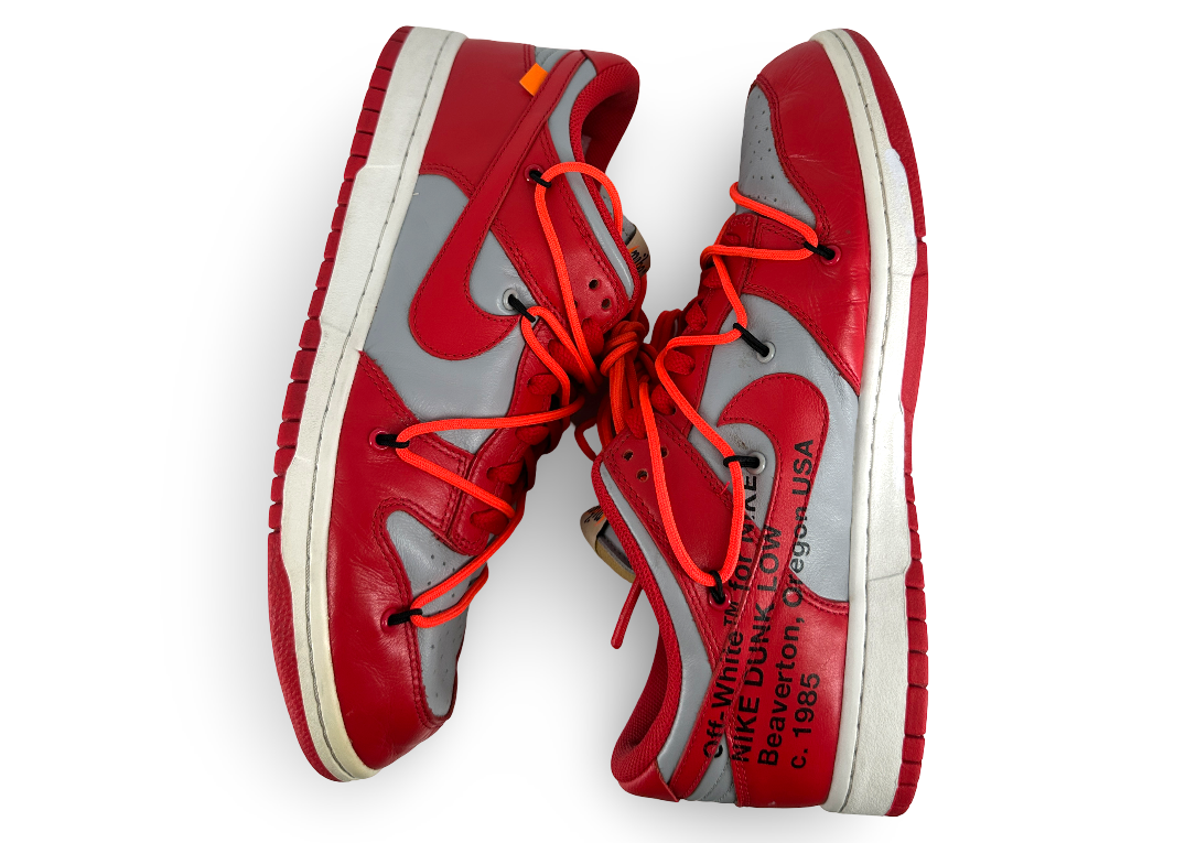 Nike Dunk Low Off-White University Red