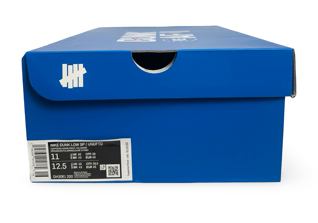 Nike Dunk Low SP Undefeated Canteen Dunk vs. AF1 Pack