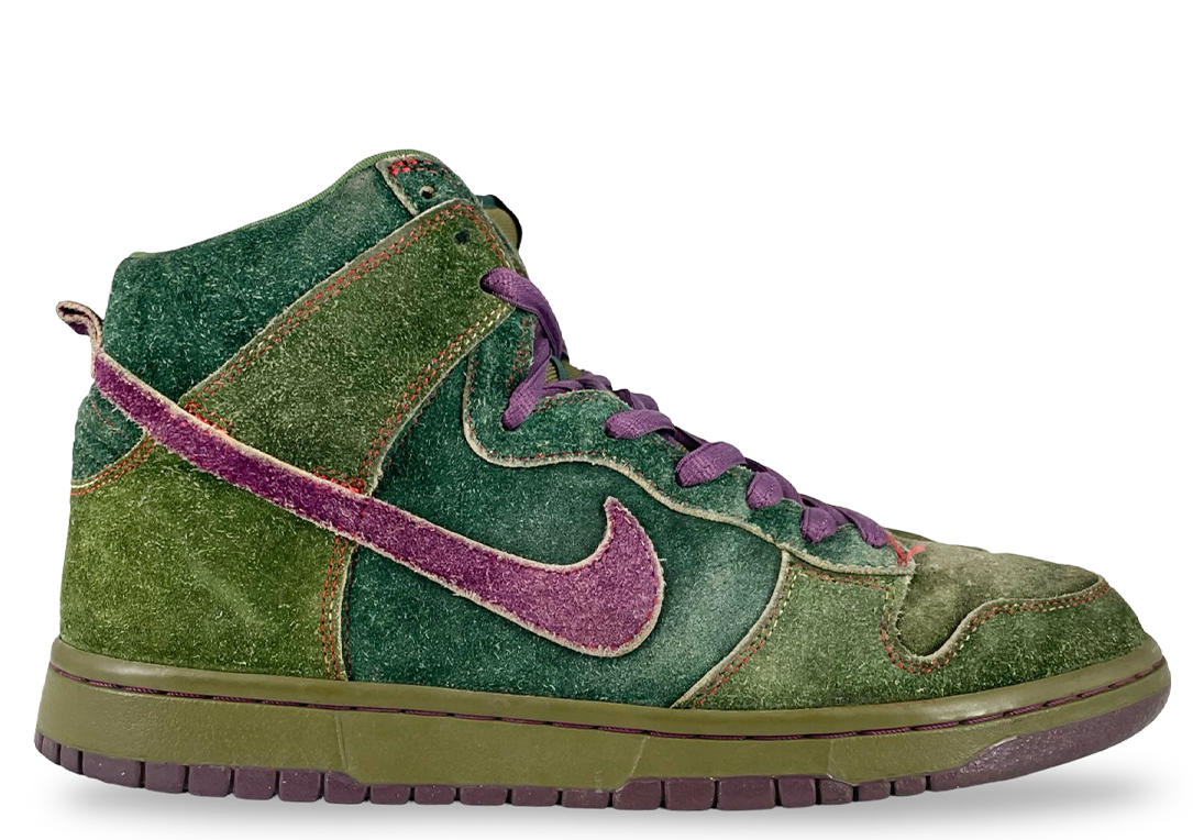 Nike SB Dunk High Skunk 420