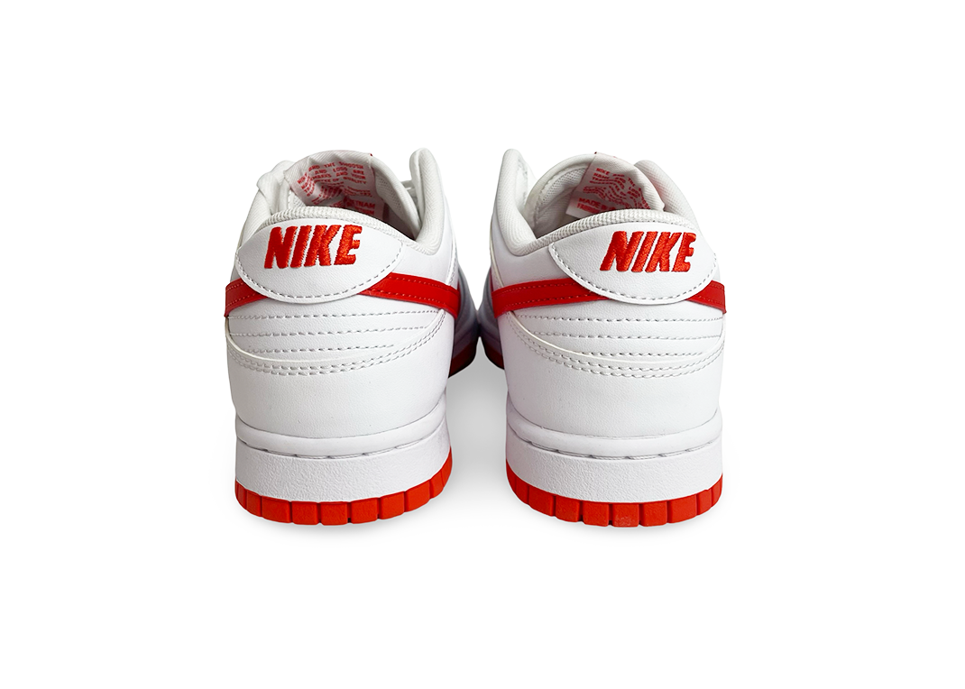 Nike Dunk Low Retro White Picante Red