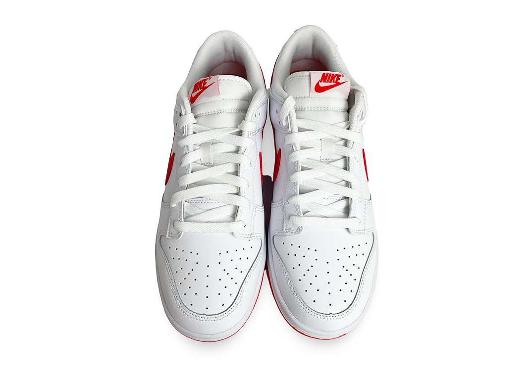 Nike Dunk Low Retro White Picante Red