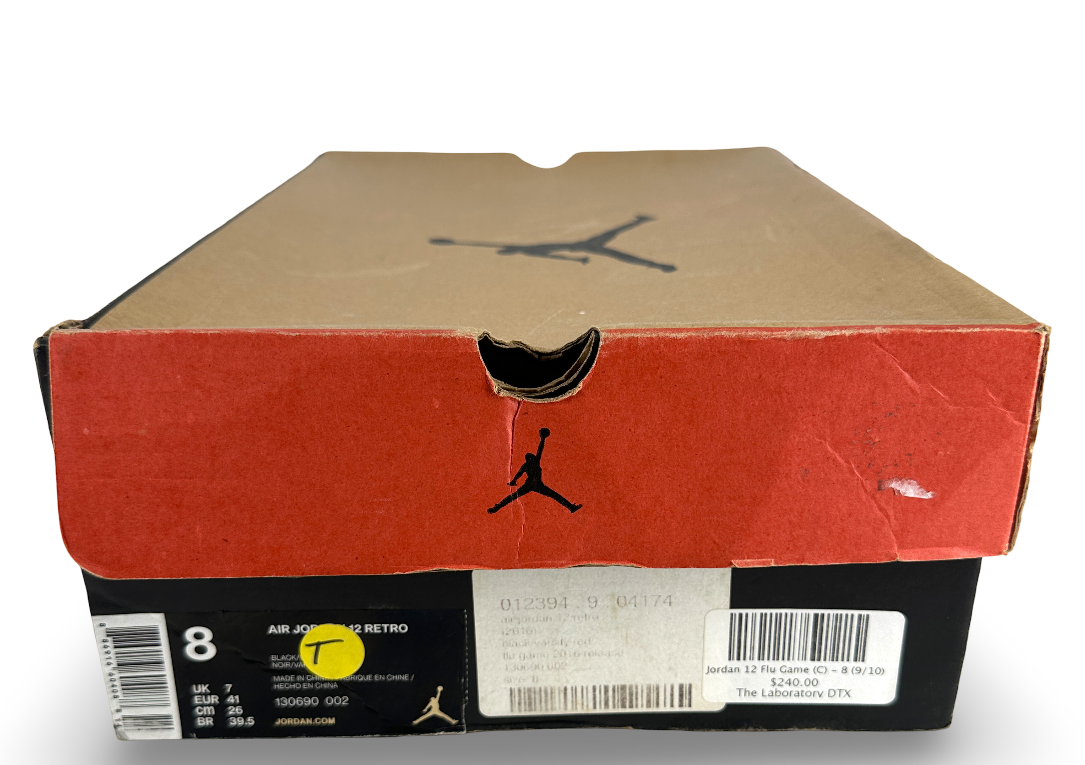 Jordan 12 Retro Flu Game (2016)