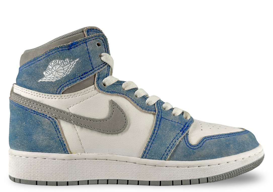 Jordan 1 Retro High Hyper Royal Smoke Grey (GS)