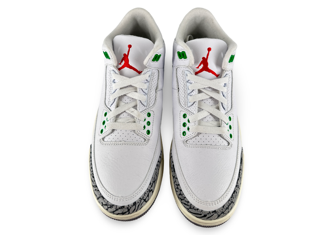 Jordan 3 Retro Lucky Green (Women's)